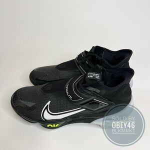 Nike Force Zoom Trout 8 Elite Black Grey White Baseball Cleat CZ5913-010 Size 8